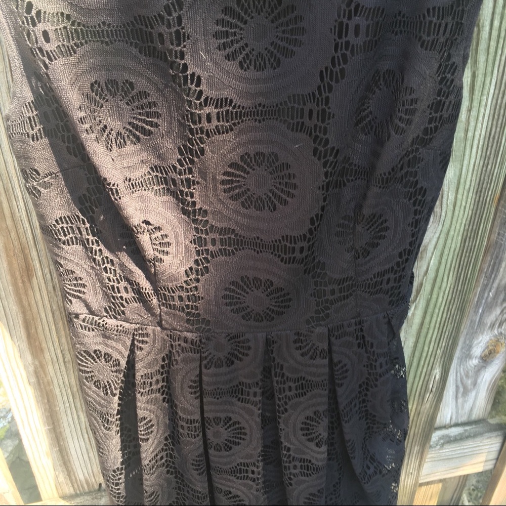 NY & Company Lace Black Dress - Picture 2 of 4
